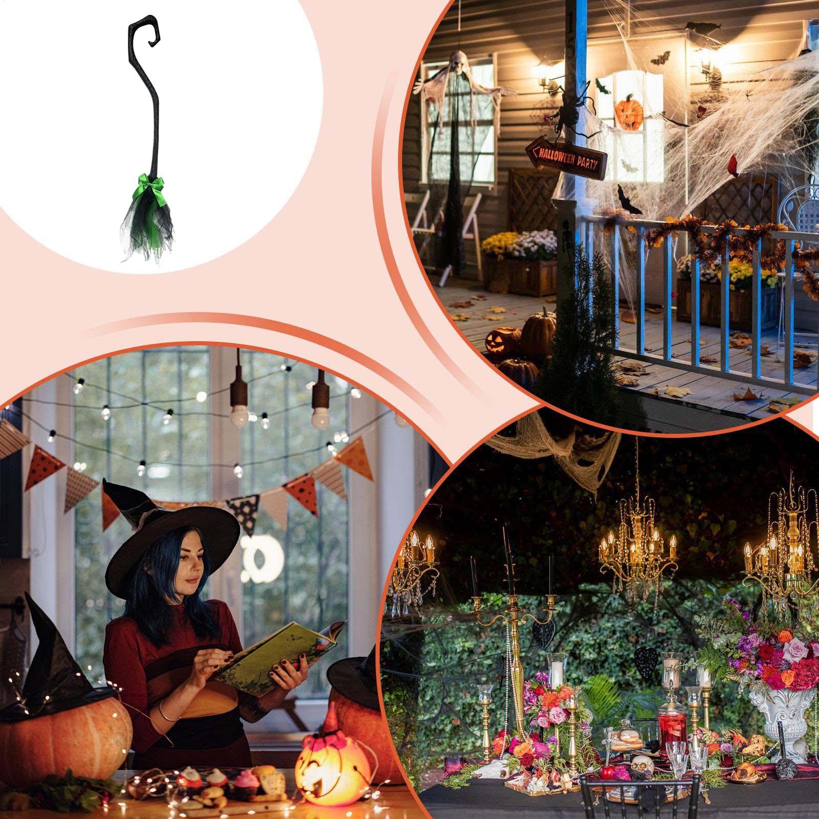 Witch Broom Scary Photo Booth  - đánh giá và giá Kids Outdoor Broom