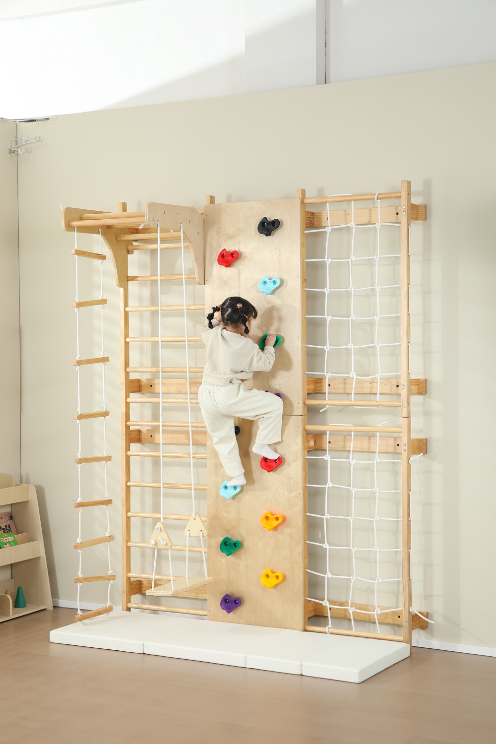 In Stock Indoor Monkey Bars Ki - đánh giá và giá Kids Outdoor Climbing Frame